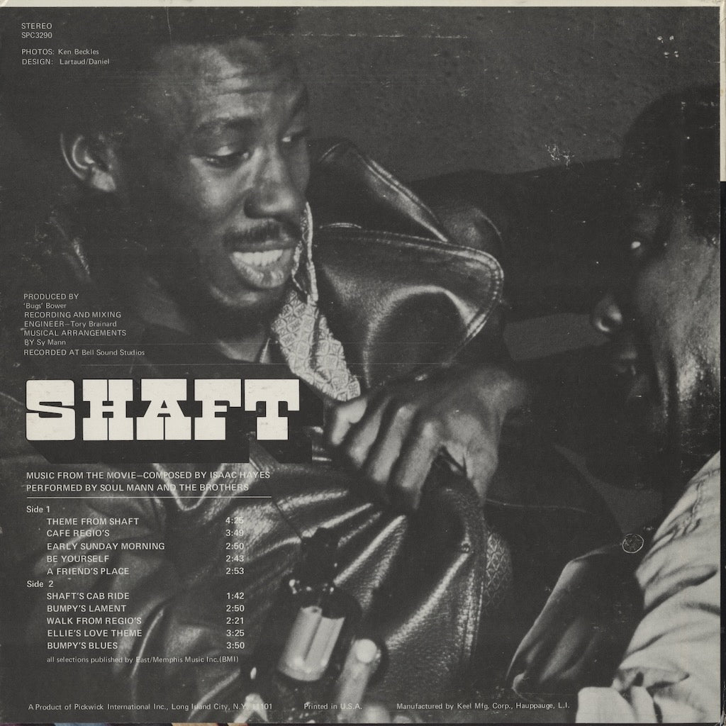 Soul Mann & The Brothers / ソウル・マン・アンド・ザ・ブラザーズ / Shaft (SPC3290)