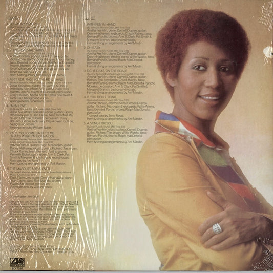 Aretha Franklin – Let Me In Your Life (SD7292) LP 1974 US Atlantic｜中古LP