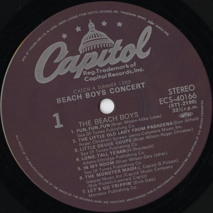 The Beach Boys / ビーチ・ボーイズ / Beach Boys Concert (ECS-40166)
