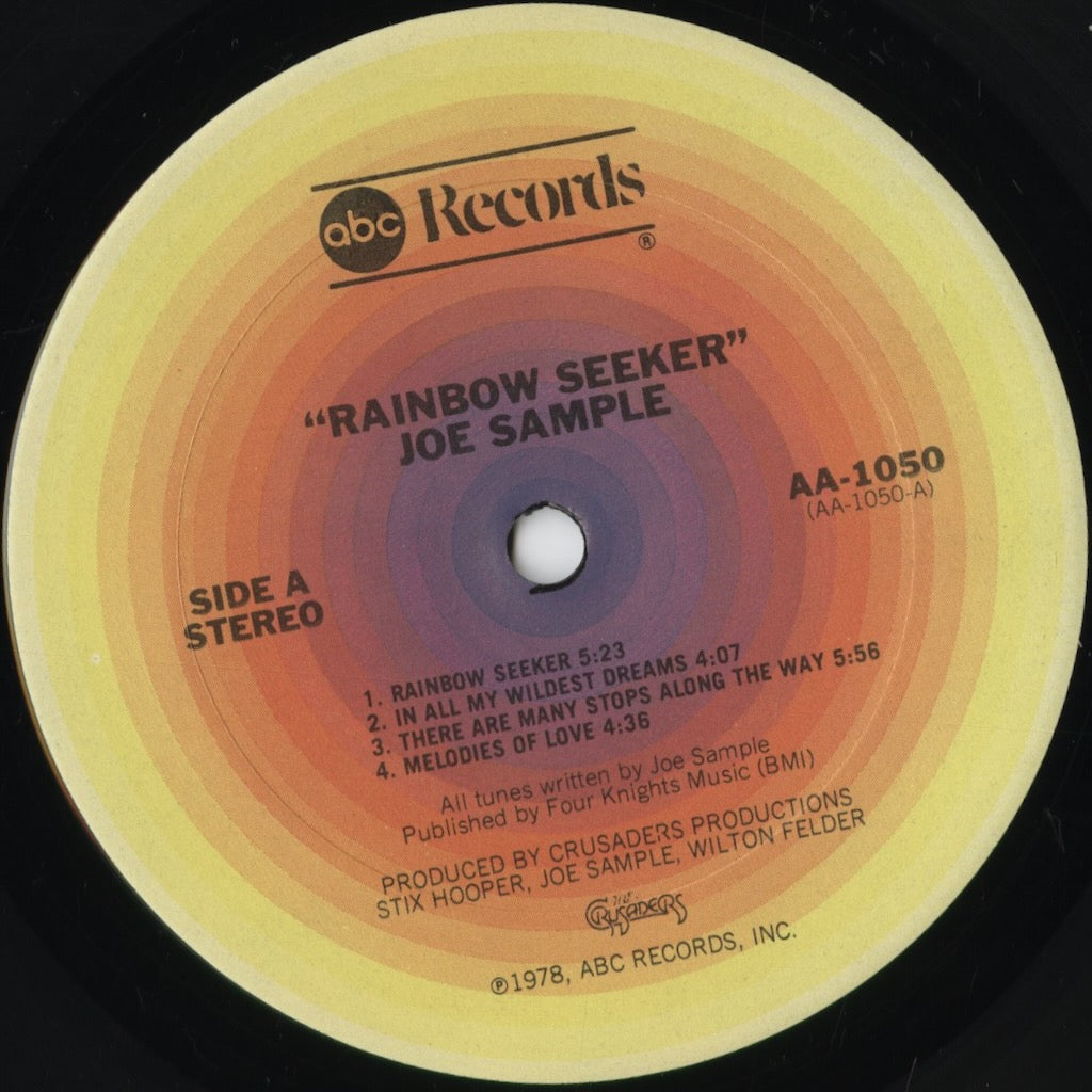 Joe Sample - Rainbow Seeker (AA-1050) 1978 US ABC｜中古LP