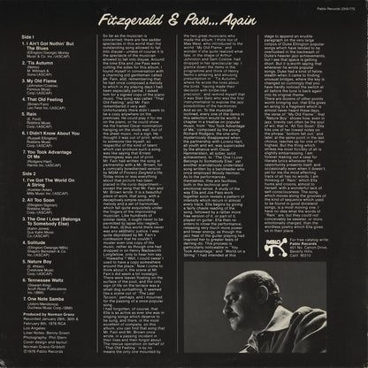 Ella Fitzgerald / エラ・フィッツジェラルド / Eitzgerald & Pass.... Again (2310-772)