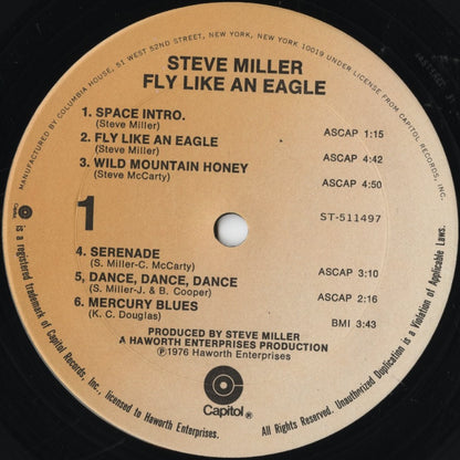 Steve Miller Band / スティーヴ・ミラー・バンド / Fly Like An Eagle (ST-511497)