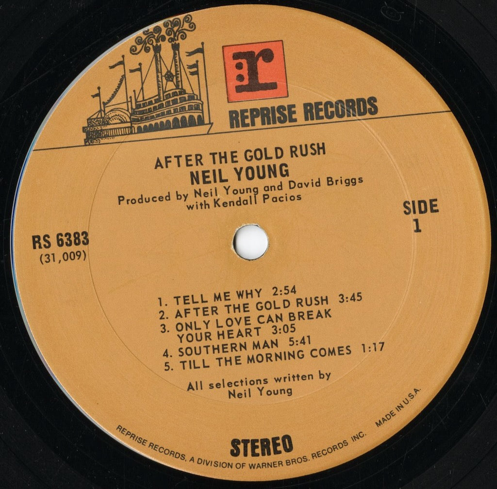 Neil Young - After The Gold Rush (RS 6383) 1970 US Reprise｜中古LP