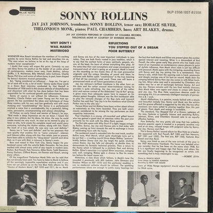 Sonny Rollins - Volume 2 (BST 81558) 1972 US Blue Note｜中古LP