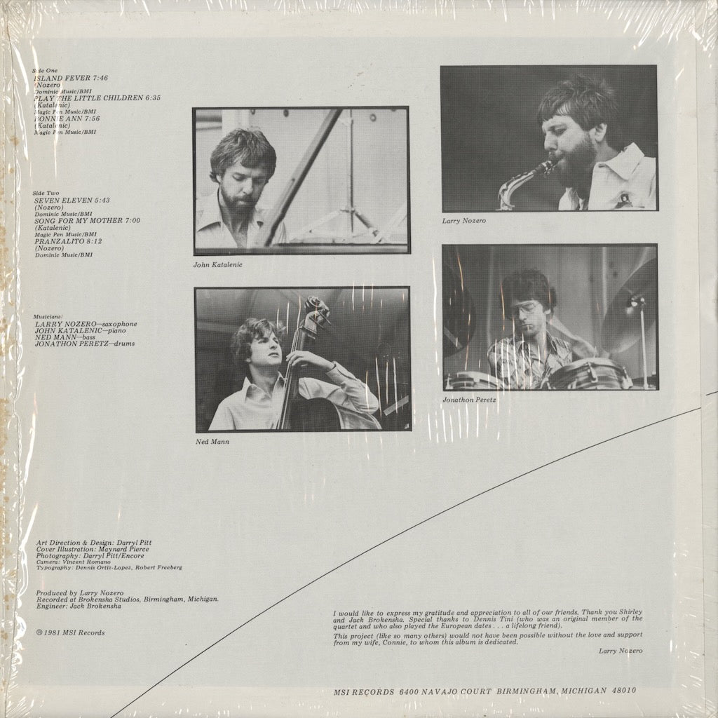 Larry Nozero / ラリー・ノゼロ / Island Fever (1001)