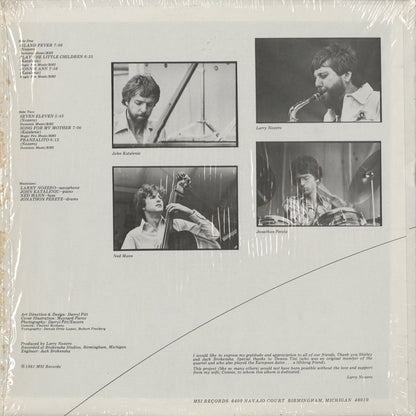 Larry Nozero / ラリー・ノゼロ / Island Fever (1001)