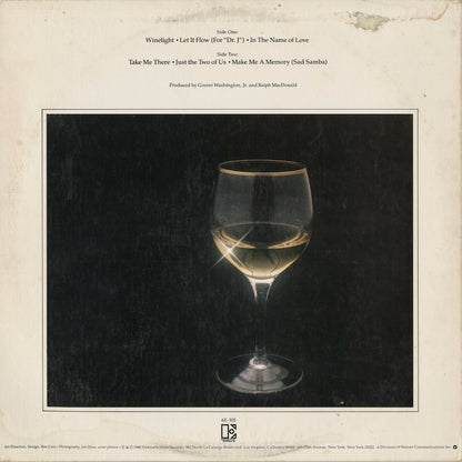 Grover Washington Jr. - Winelight (6E-305) 1980 US Elektra｜中古LP