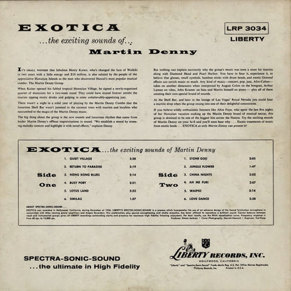 Martin Denny / マーチン・デニー / Exotica (LRP 3034) MONO