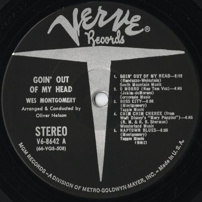 Wes Montgomery - Goin' Out of My Head (V6-8642) 1966 US Verve｜中古LP