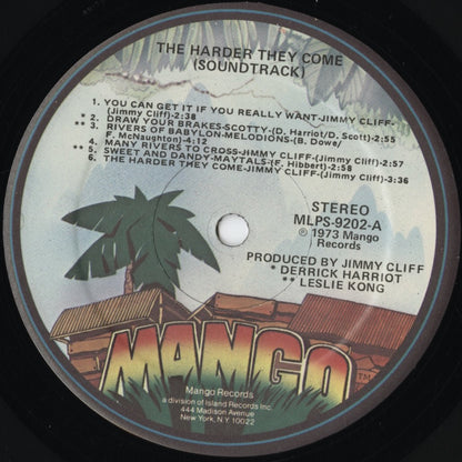 The Harder They Come -OST / ハーダー・ゼイ・カム / Jimmy Cliff (MLPS-9202)