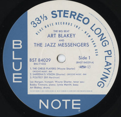 Art Blakey & The Jazz Messengers - The Big Beat (BNJ 71052) 1985 JPN Blue Note｜中古LP