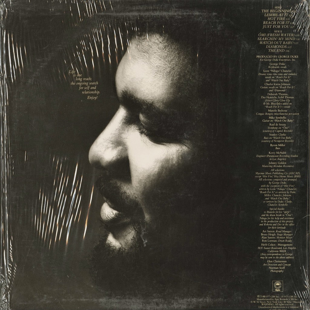 George Duke - Reach For It (JE34883) 1977 US Epic｜中古LP