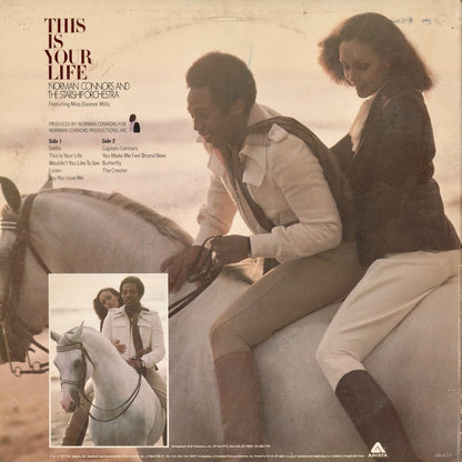 Norman Connors – This Is Your Life (AB 4177) LP 1977 US Arista｜中古LP
