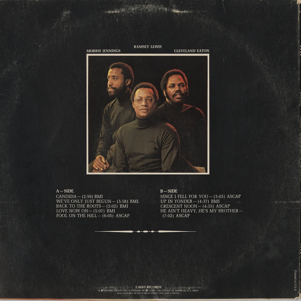 Ramsey Lewis / ラムゼイ・ルイス / Back To The Roots (CA