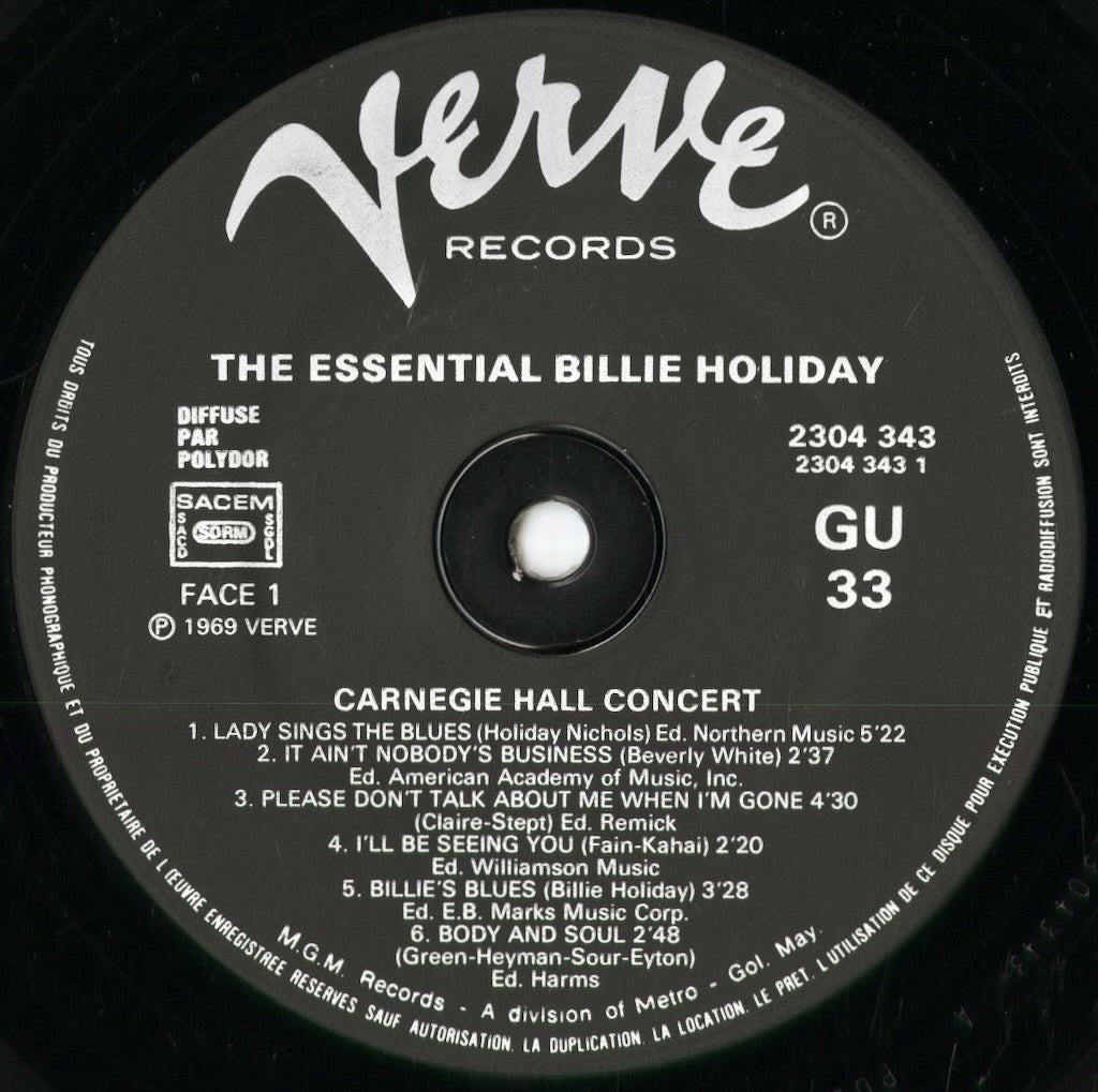 ビリー・ホリデイ / Billie Holiday『The Essential Billie Holiday