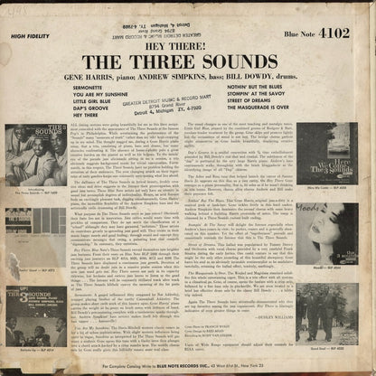 The Three Sounds - Hey There! (BLP 4102) 1962 US Blue Note｜中古LP