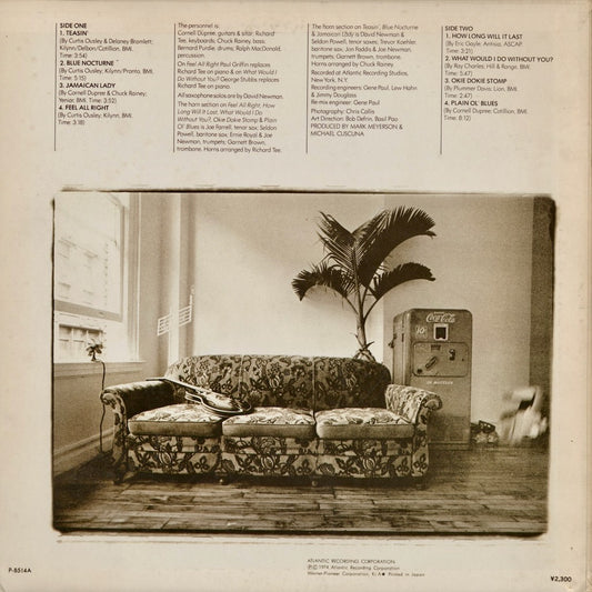 Cornell Dupree – Teasin' (P-8514A) 1974 JPN Atlantic｜中古LP