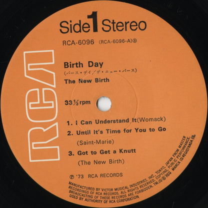The New Birth - Birth Day (RCA-6096) 1972 JPN RCA - Victor｜中古LP
