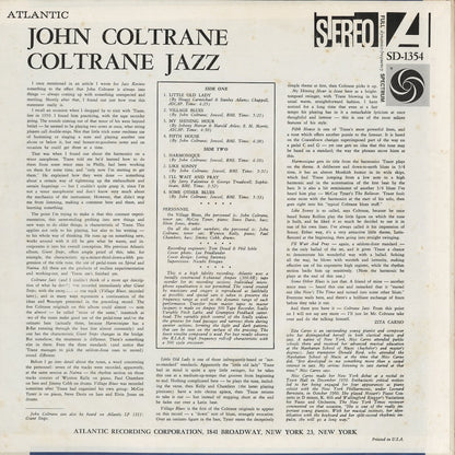 John Coltrane - Coltrane Jazz (SD 1354) 1975 US Atlantic｜中古LP