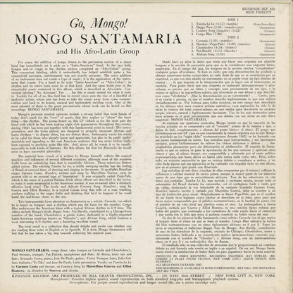 Mongo Santamaria - Go, Mongo! (RLP 423) LP 1962 US Riverside｜中古LP