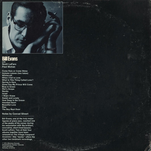 Bill Evans - Spring Leaves (M-47034) LP 1976 US Milestone｜中古LP