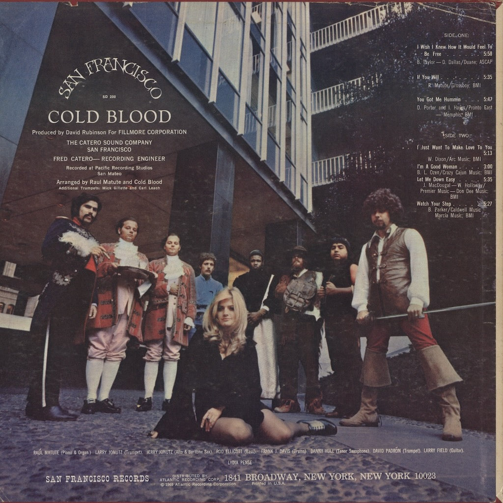 Cold Blood / コールドブラッド / Cold Blood (SD 200) – VOXMUSIC WEBSHOP