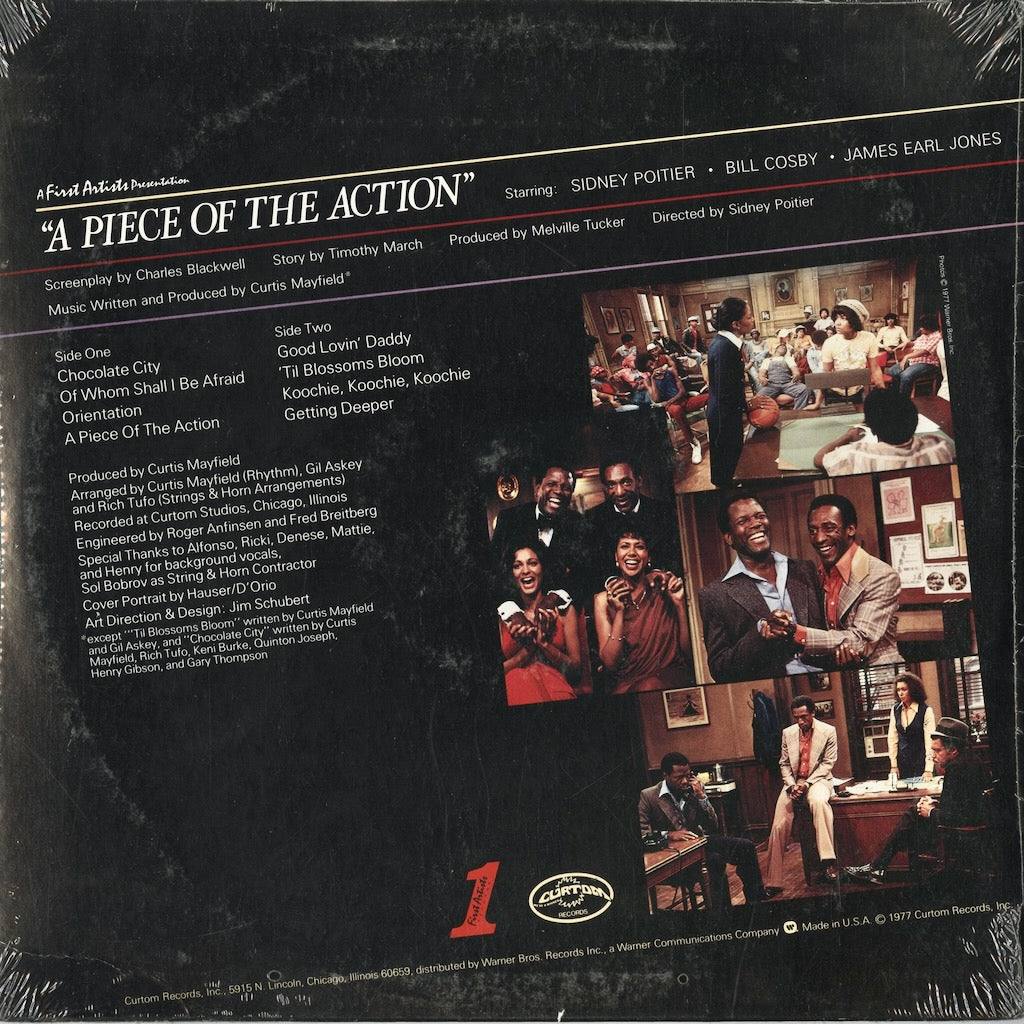 Mavis Staples - A Piece Of The Action (CU 5019) LP 1977 US Curtom｜中古LP 未開封シールド