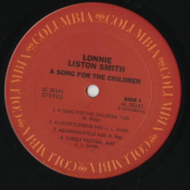 Lonnie Liston Smith / ロニー・リストン・スミス / A Song For The Children (JC 36141)