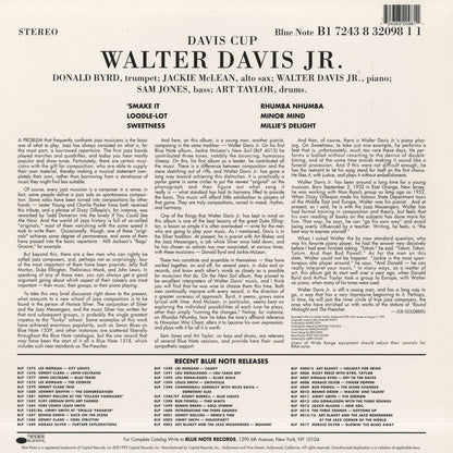 Walter Davis JR. / ウォルター・デイヴィス・ジュニア / Davis Cup (B1 7243 8 32098 1 1)