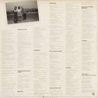 Rickie Lee Jones - Rickie Lee Jones (P-10675W) LP 1979 JPN Warner Bros.｜中古LP