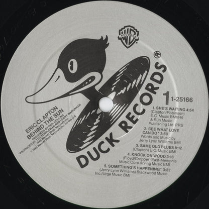 Eric Clapton - Behind The Sun (1-25166) 1985 US Duck Records｜中古LP