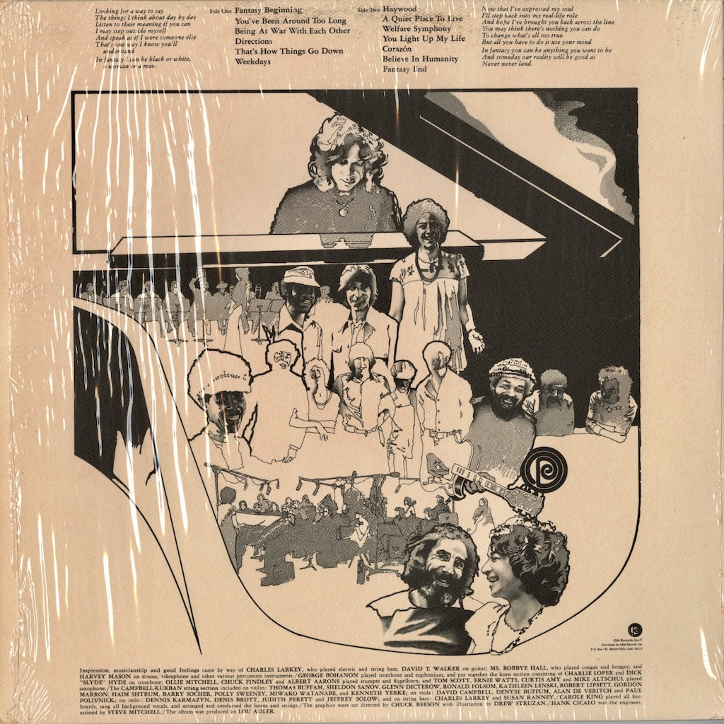 Carole King / キャロル・キング / Fantasy (SP 77018) US ODEオリジナル盤