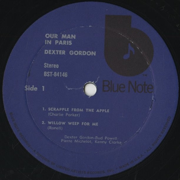 Dexter Gordon / デクスター・ゴードン / Our Man In Paris (BST-84146)