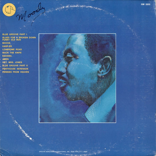 Jimmy McGriff - Black And Blues (GM 2203) LP 1972 US Groove Merchant｜中古LP