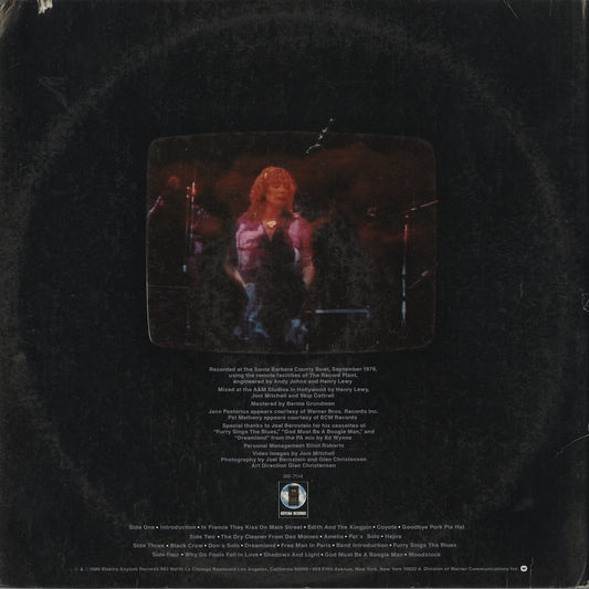 Joni Mitchell - Shadows and Light (BB-704) LP 1980 US Asylum｜中古LP