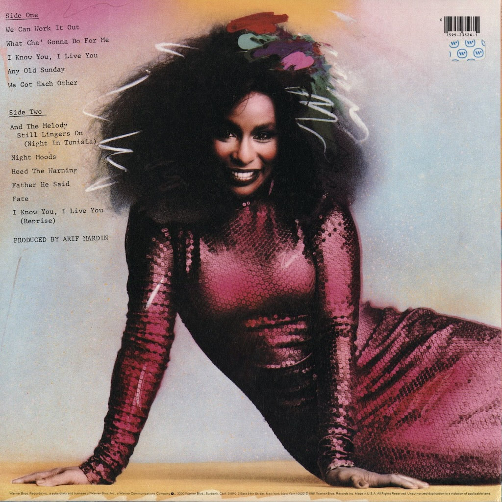 Chaka Khan - What Cha' Gonna Do For Me (HS 3526) 1981 US Warner Bros.｜中古LP