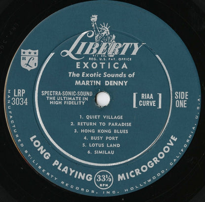 Martin Denny / マーチン・デニー / Exotica (LRP 3034) MONO