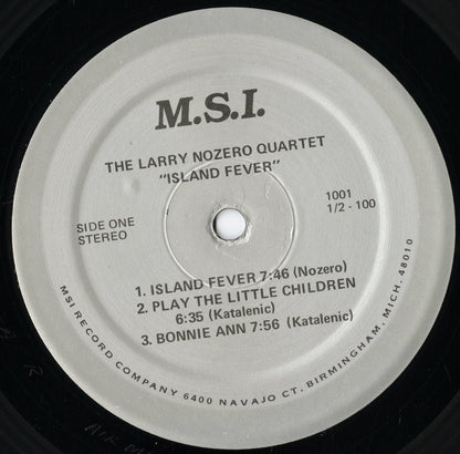 Larry Nozero / ラリー・ノゼロ / Island Fever (1001)