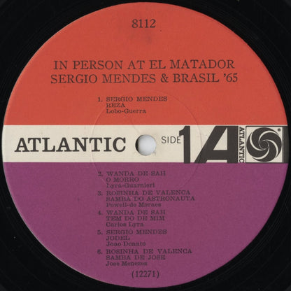Sergio Mendes / セルジオ・メンデス / In Person At El Matador (8112) MONO