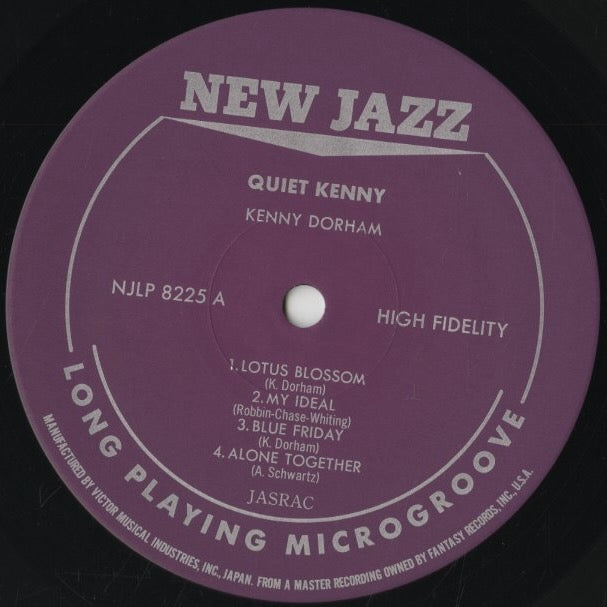 Kenny Dorham / ケニー・ドーハム / Quiet Kenny (SGD-17)