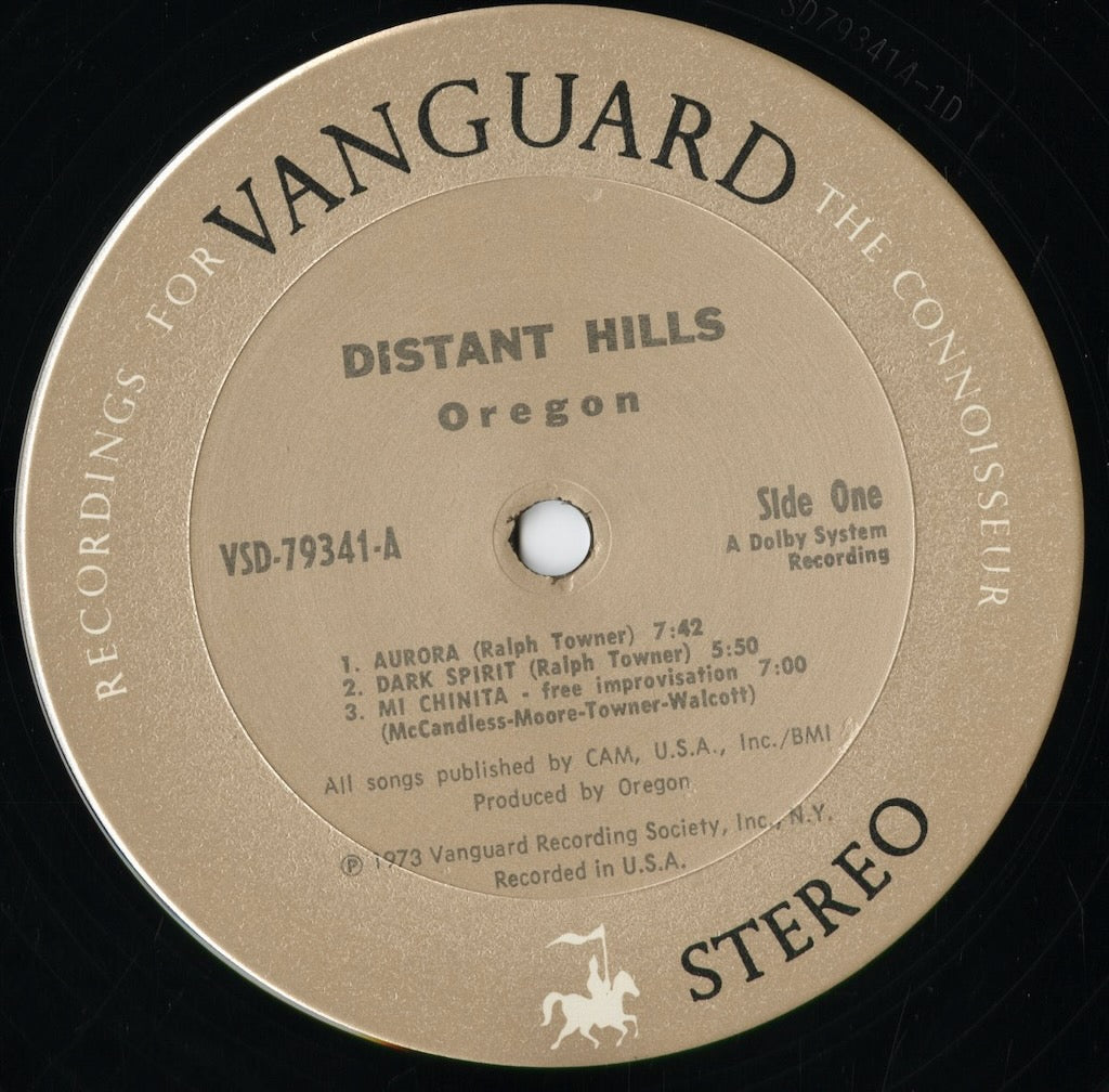 Oregon - Distant Hills (VSD-79341) 1973 US Vanguard｜中古LP