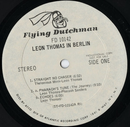 Leon Thomas – In Berlin (FD10142) LP 1971 US Flying Dutchman | 中古LP