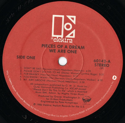 Pieces Of A Dream / ピーシズ・オブ・ア・ドリーム / We Are One (60142)