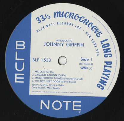 Johnny Griffin / ジョニー・グリフィン / Introducing (BLP 1533)