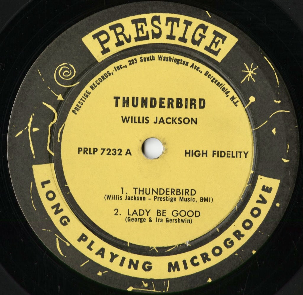 Willis Jackson - Thunderbird (PRLP 7232) 1962 US Prestige｜中古LP