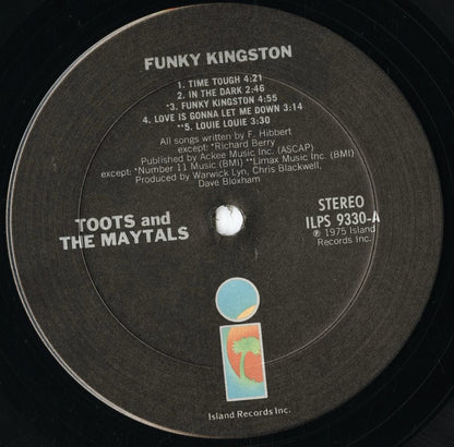 Toots And The Maytals - Funky Kingston (ILPS 9330) LP 1975 US Island｜中古LP