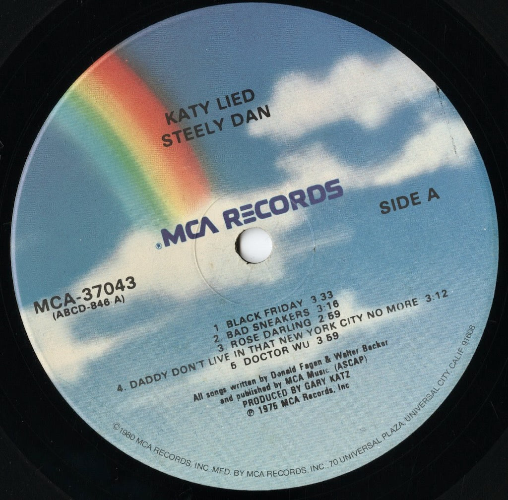 Steely Dan / スティーリー・ダン / Katy Lied (MCA-37043)