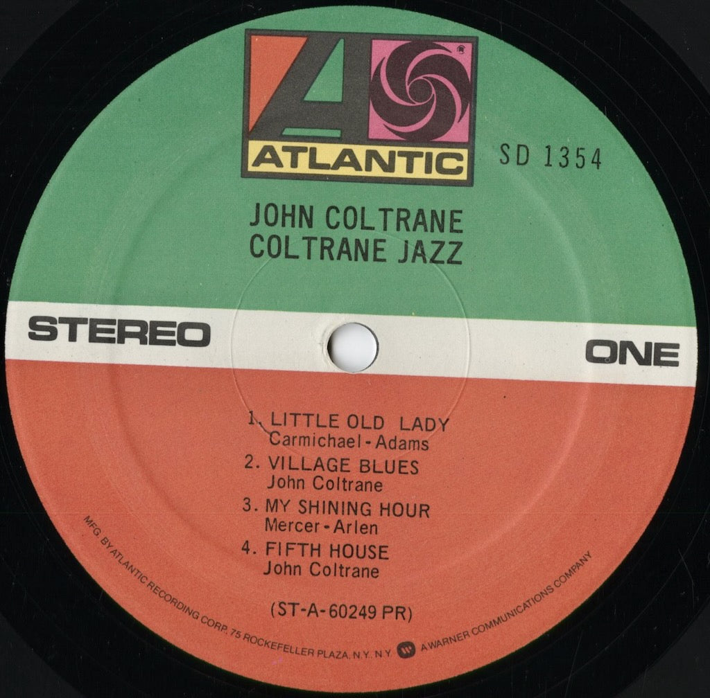 John Coltrane - Coltrane Jazz (SD 1354) 1975 US Atlantic｜中古LP