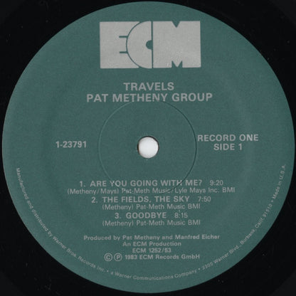 Pat Metheny Group - Travels (1-23791) 2LP 1983 US ECM｜中古LP