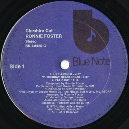 Ronnie Foster / ロニー・フォスター / Cheshire Cat (BN-LA425-G)